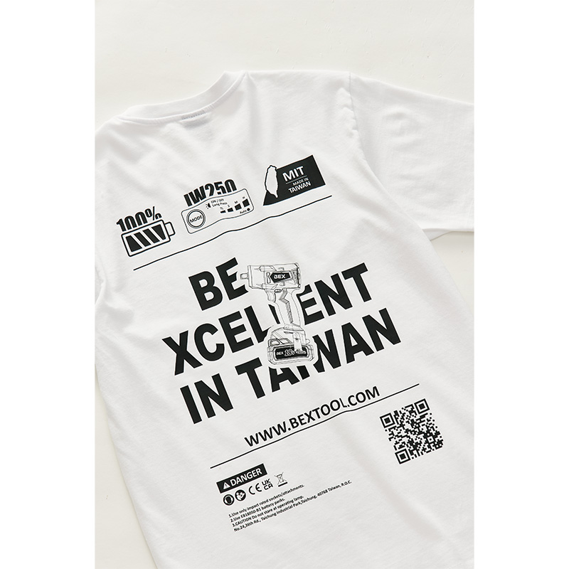 工具造型T-shirt(白) T-shirt W